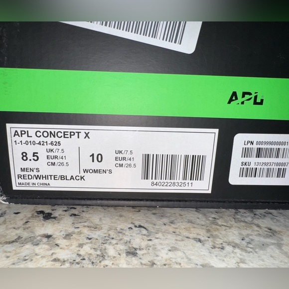 New APL Concept X Men’s Sneakers 8.5 - Picture 7 of 7